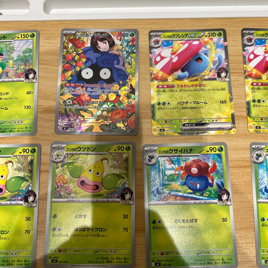 エリカのポケモンカードセット
