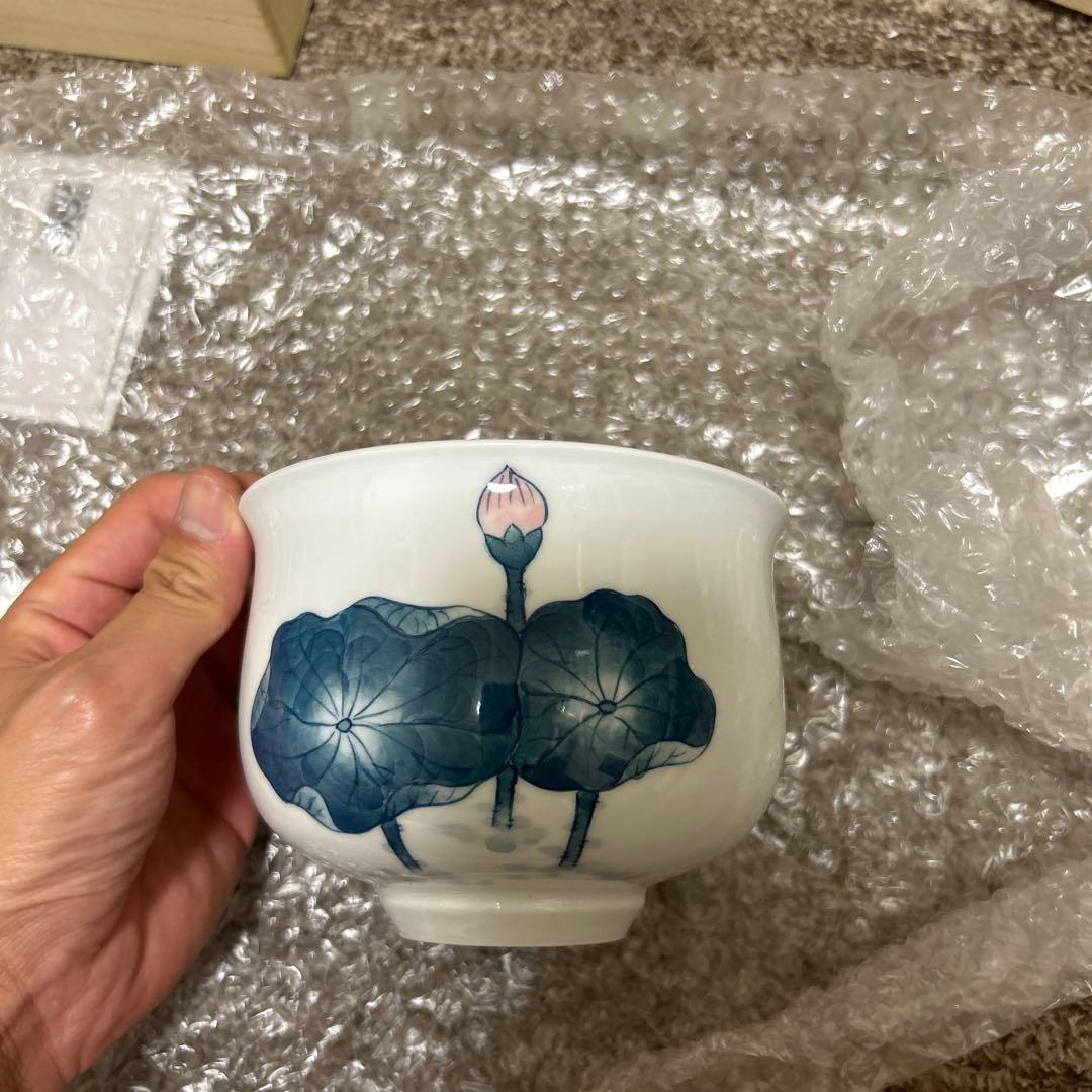 ②茶碗 波佐見焼　吉川千代子作