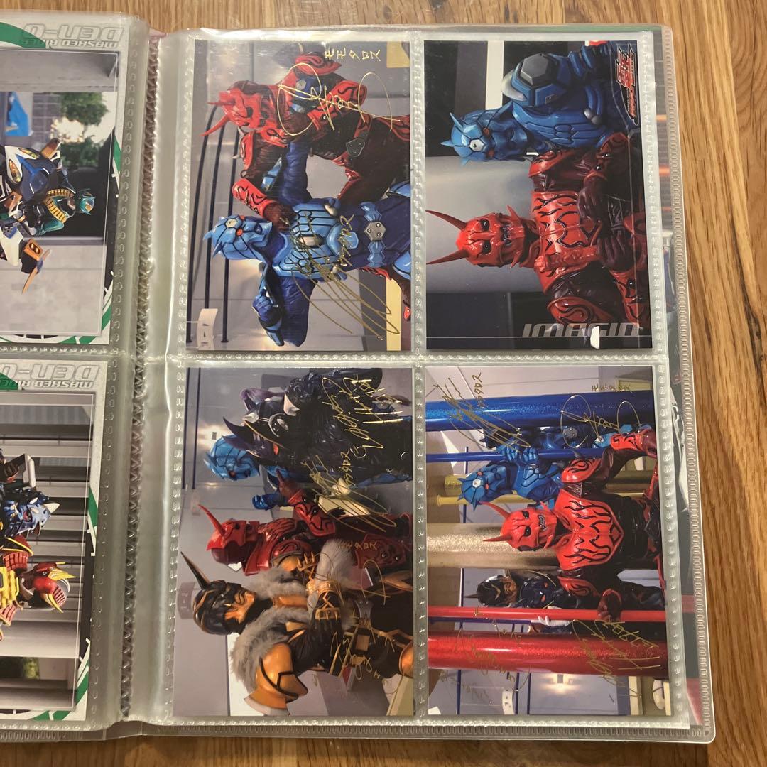 仮面ライダー電王　ブロマイドコレクション（46枚・ファイル付）