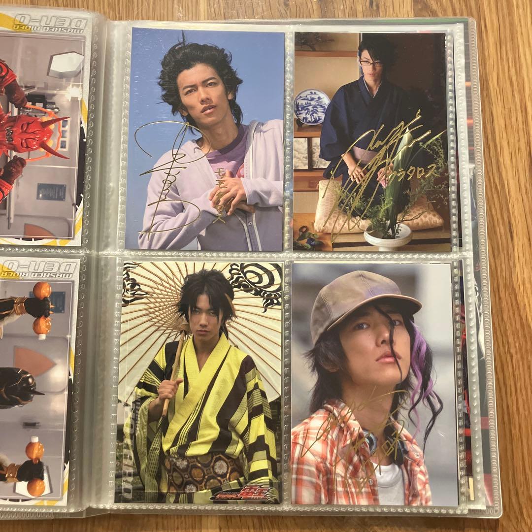 仮面ライダー電王　ブロマイドコレクション（46枚・ファイル付）