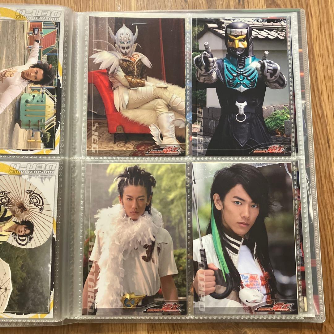 仮面ライダー電王　ブロマイドコレクション（46枚・ファイル付）