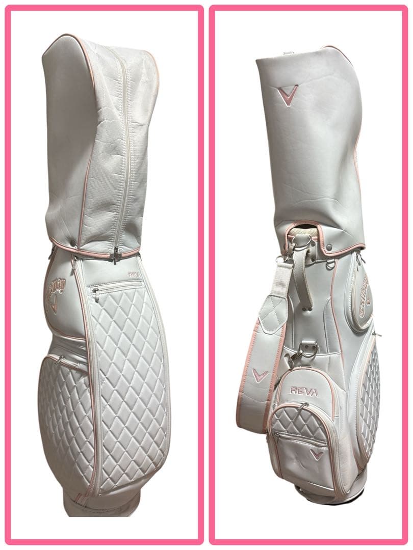 レディース用！キャロウェイREVAゴルフクラブセット9本 キャロウェイバッグ付