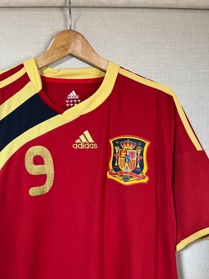古着 adidas スペイン代表 ユニフォーム フェルナンドトーレス 09年