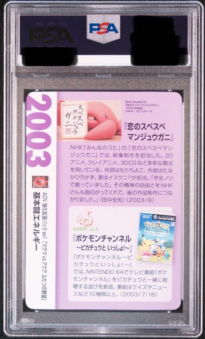 【PSA10/おまけ付き】基本 闘エネルギー クリーチャーズデッキ 25th