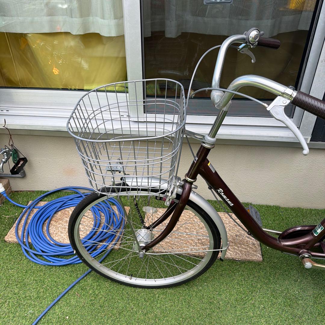 と*む様 24インチ　ママチャリ　引取り限定