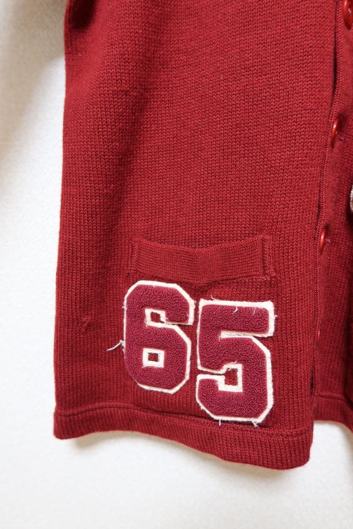 50's~60's レタードカーディガン