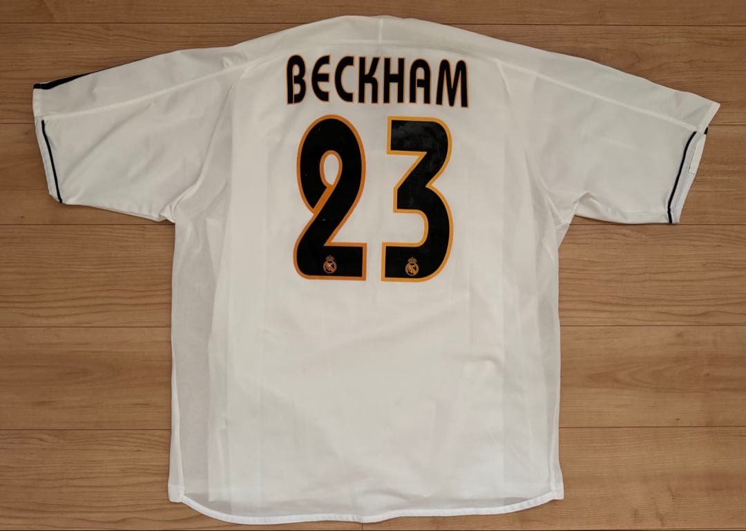 アディダス レアルマドリード 03/04 ユニフォーム ナンバー23 ベッカム