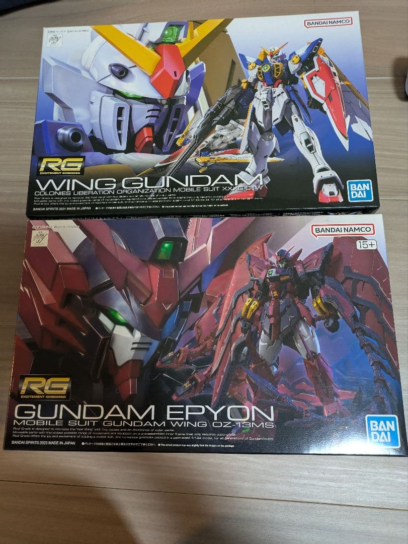 RG ウィングガンダム エピオンセット
