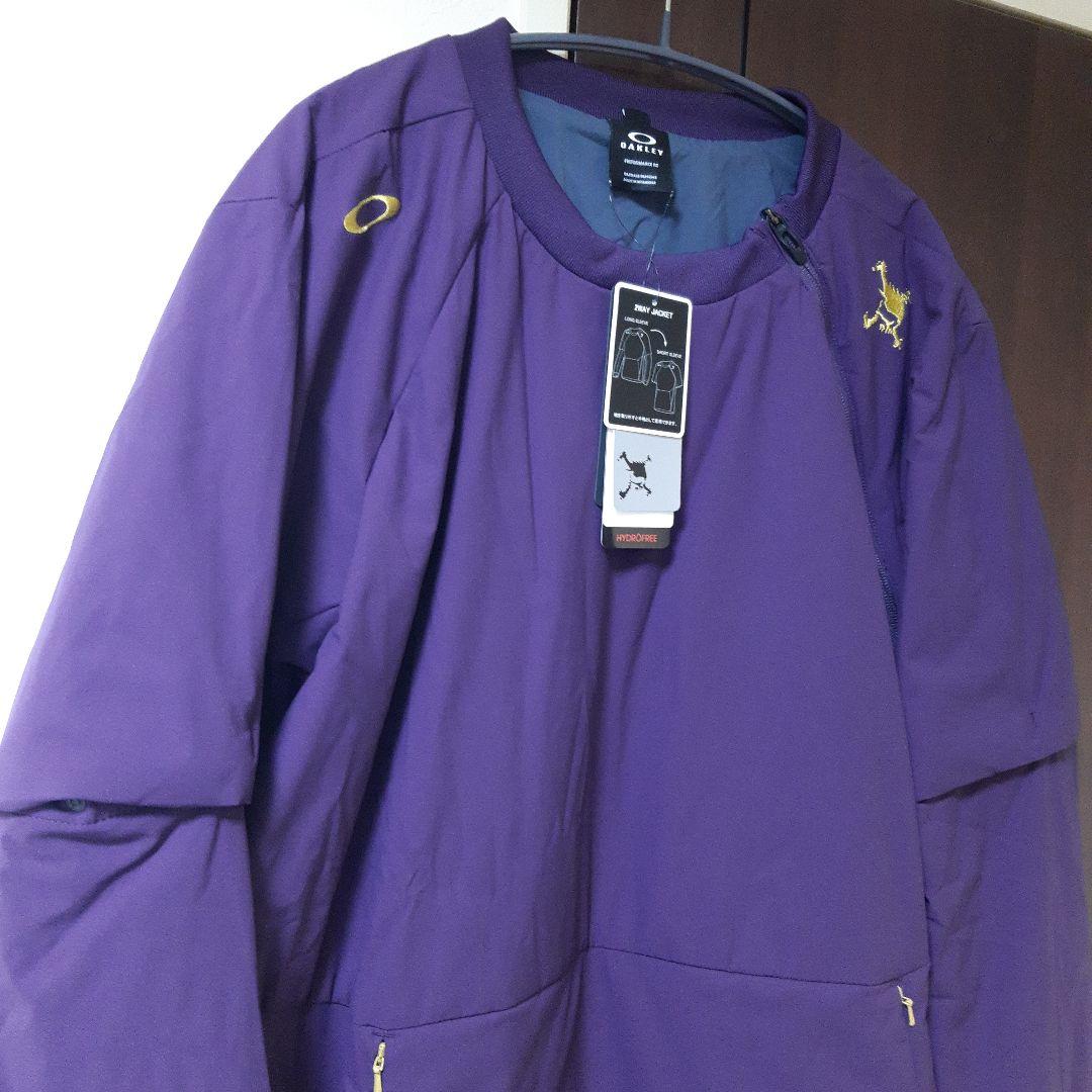 新品　オークリーゴルフ　メンズウエア　プールオーバージャケット