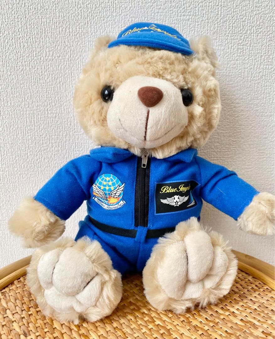 自衛隊 陸上自衛隊 航空自衛隊 ブルーベア 中サイズ ぬいぐるみ 3体セット