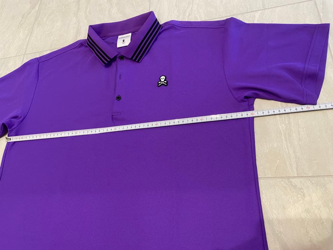 キンタロウ さま　MARK&LONA ポロシャツ 紫 サイズ52