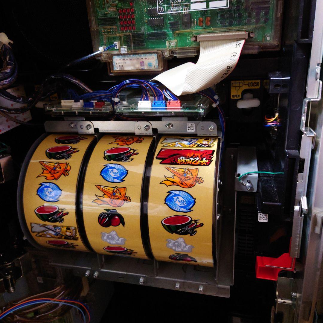 ※訳あり特別価格パチスロ実機戦国乙女2深淵に輝く気高き将星不要機付き