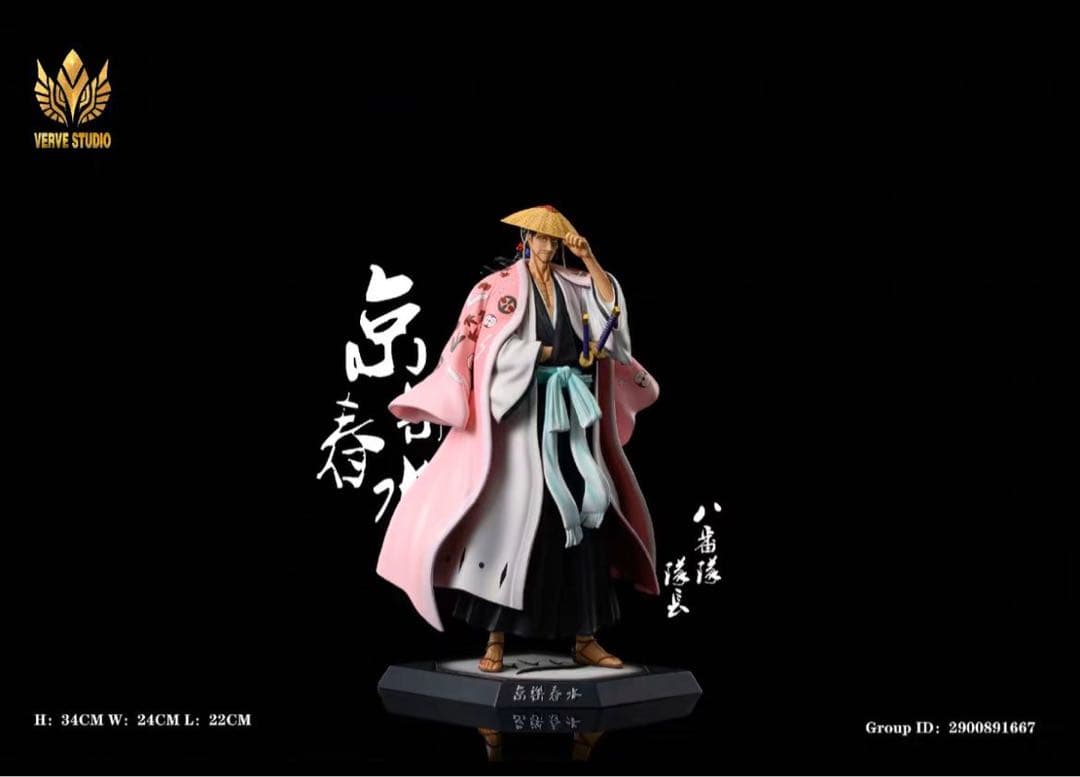 BLEACH  黒衣少年図 京楽春水 ガレージキット ガレキ スタチュー①