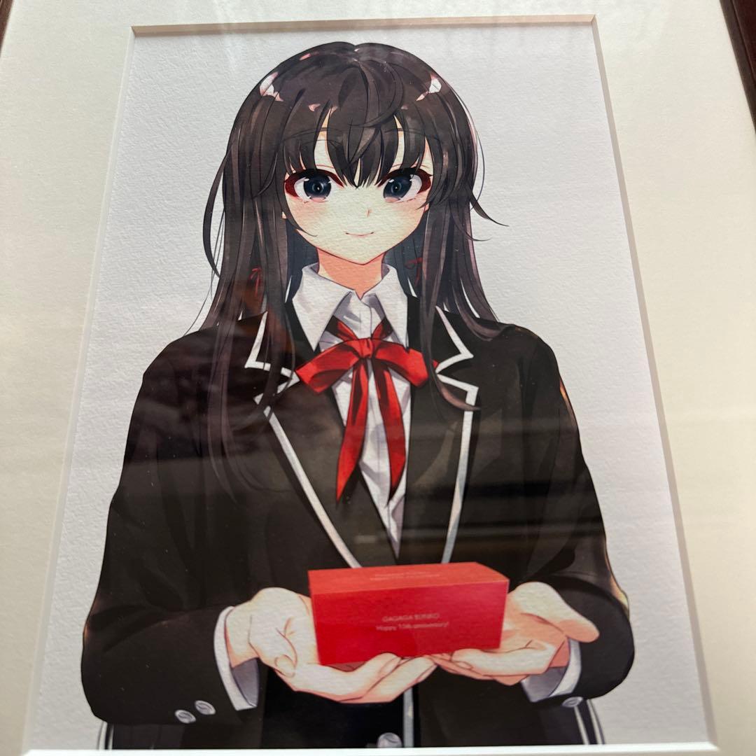 俺ガイル　雪ノ下雪乃　複製原画