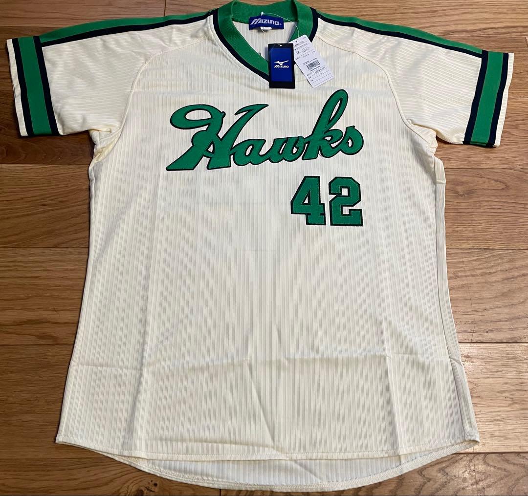 【新品未使用】南海ホークス　王天上　ホーム　ユニフォーム