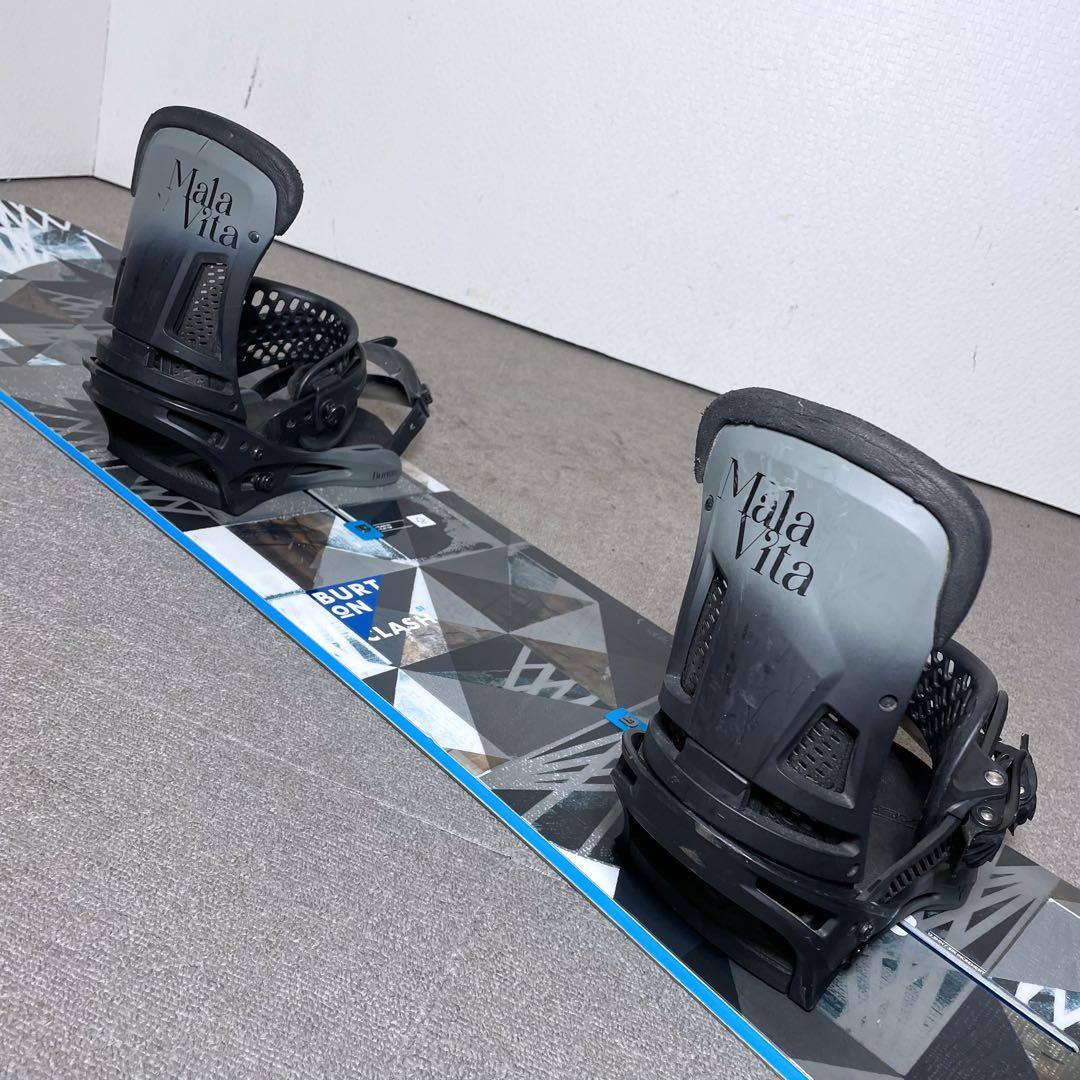 BURTON CLASH 151 MALAVITA スノーボードセット