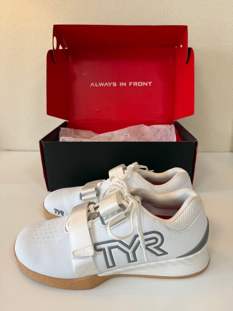 TYR リフティングシューズ ホワイト 28.4cm