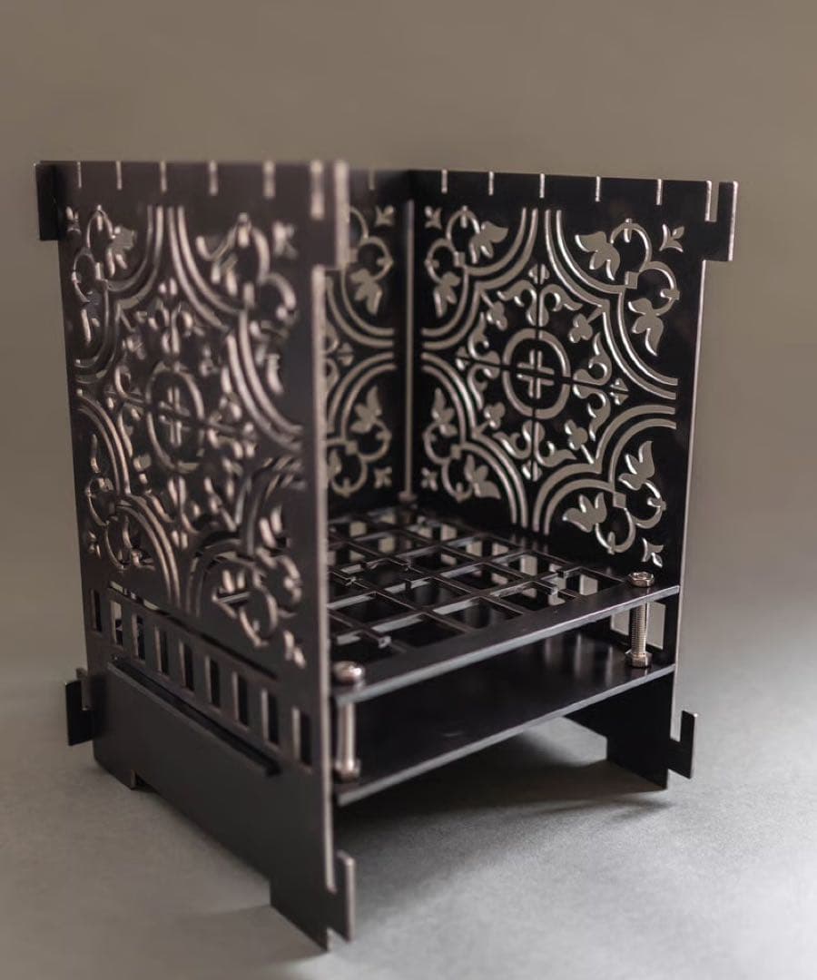 damagemark焚き火台RECTAロストル五徳セット