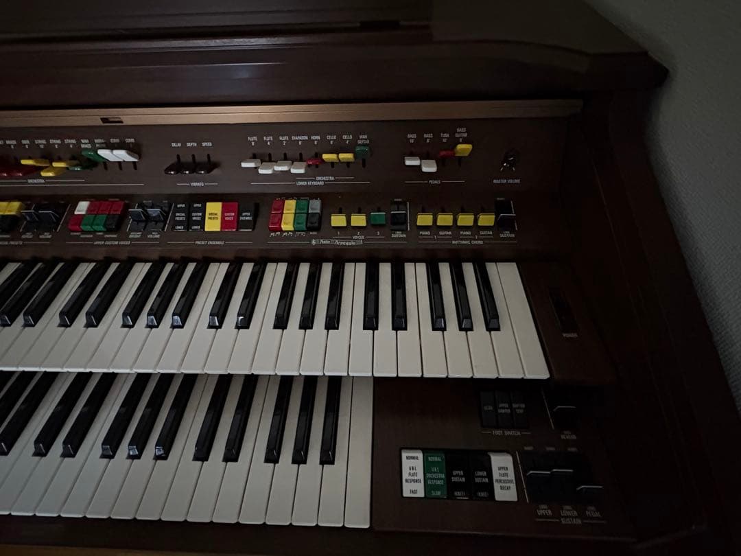 【送料込み】エレクトーン　ブラウン