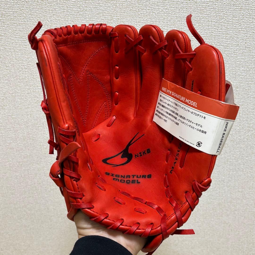 NIKE 軟式グローブ 一般軟式 松坂大輔モデル 投手用 未使用 希少 タグ付き
