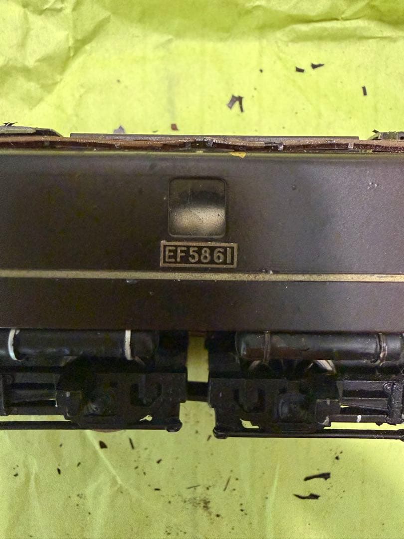 EF5861 HOゲージ鉄道模型　東京銀座　老舗模型店　天賞堂　ジャンク