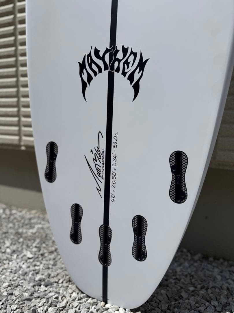 PLACEBO Mason ウインドサーフィンボード カバー付き