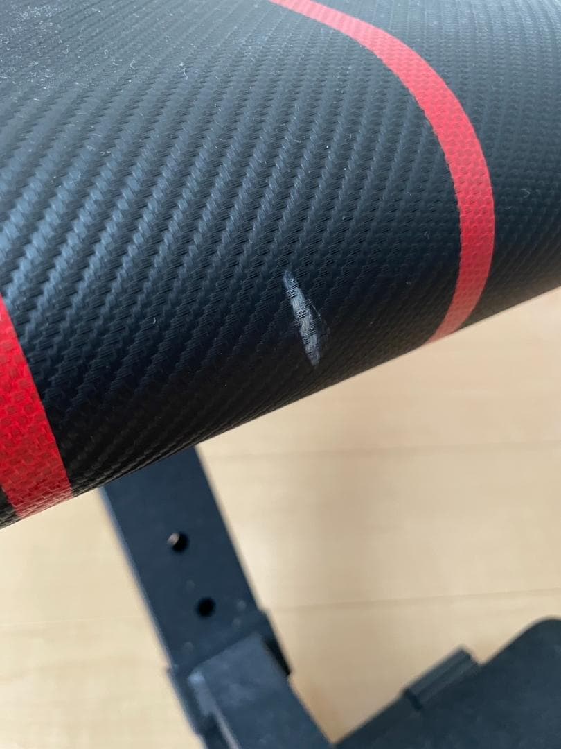 FLYBIRD トレーニングベンチ 黒/赤