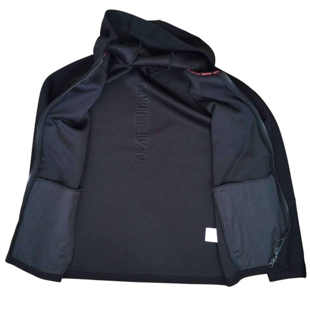 BRIEFING ブリーフィング ゴルフウェア パーカー M 黒 防風 3D