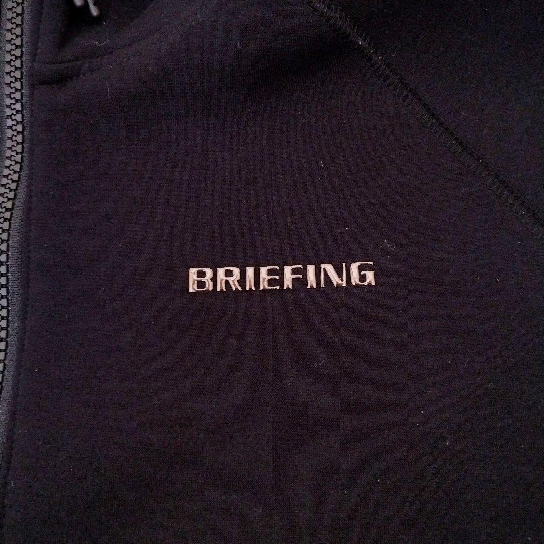 BRIEFING ブリーフィング ゴルフウェア パーカー M 黒 防風 3D