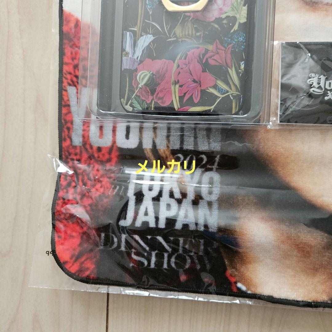 YOSHIKIディナーショーアクスタ　ハンドタオル　バッチ他　XJAPAN
