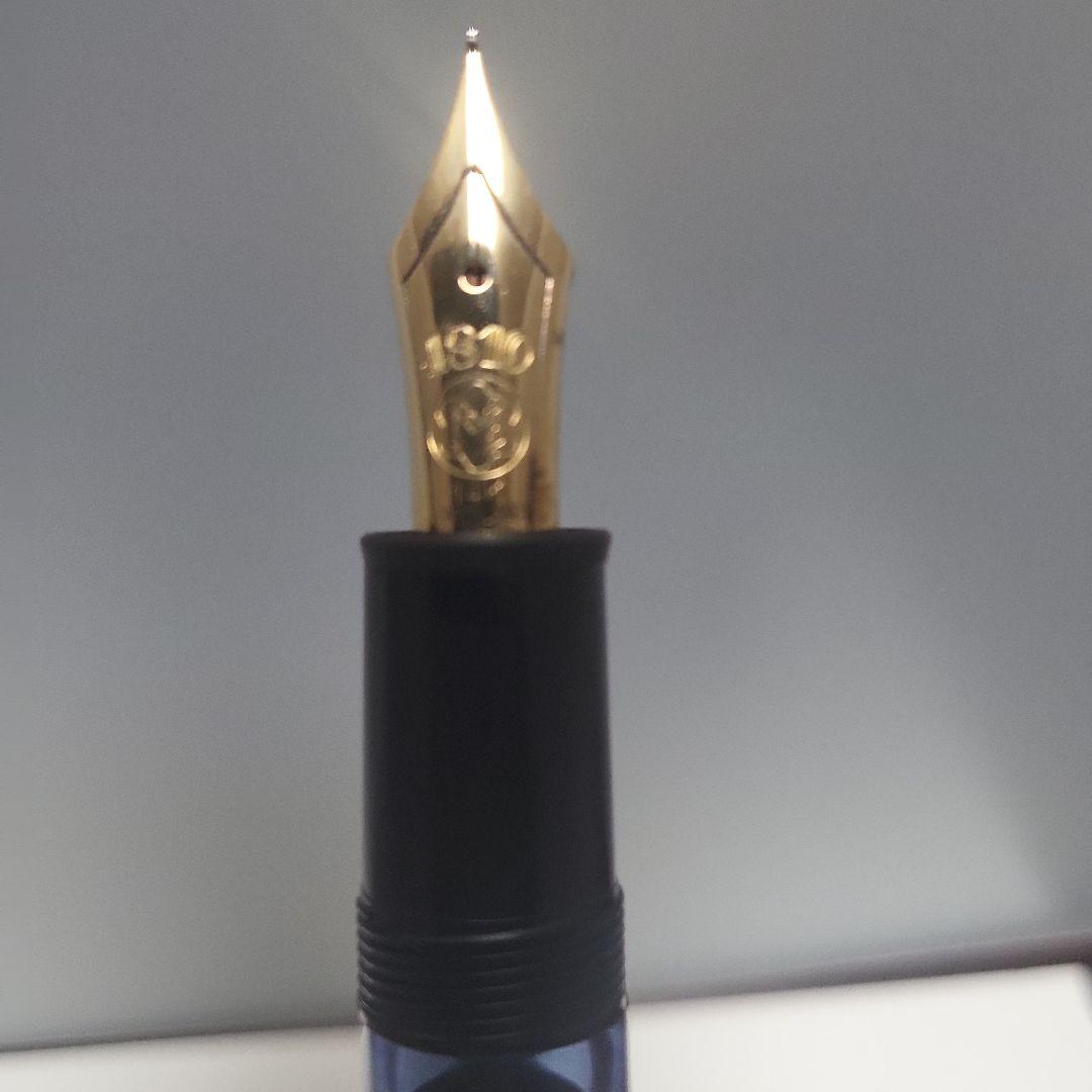 《美品》 モンブラン マイスターシュテュック 万年筆 クラシック ペン先14K