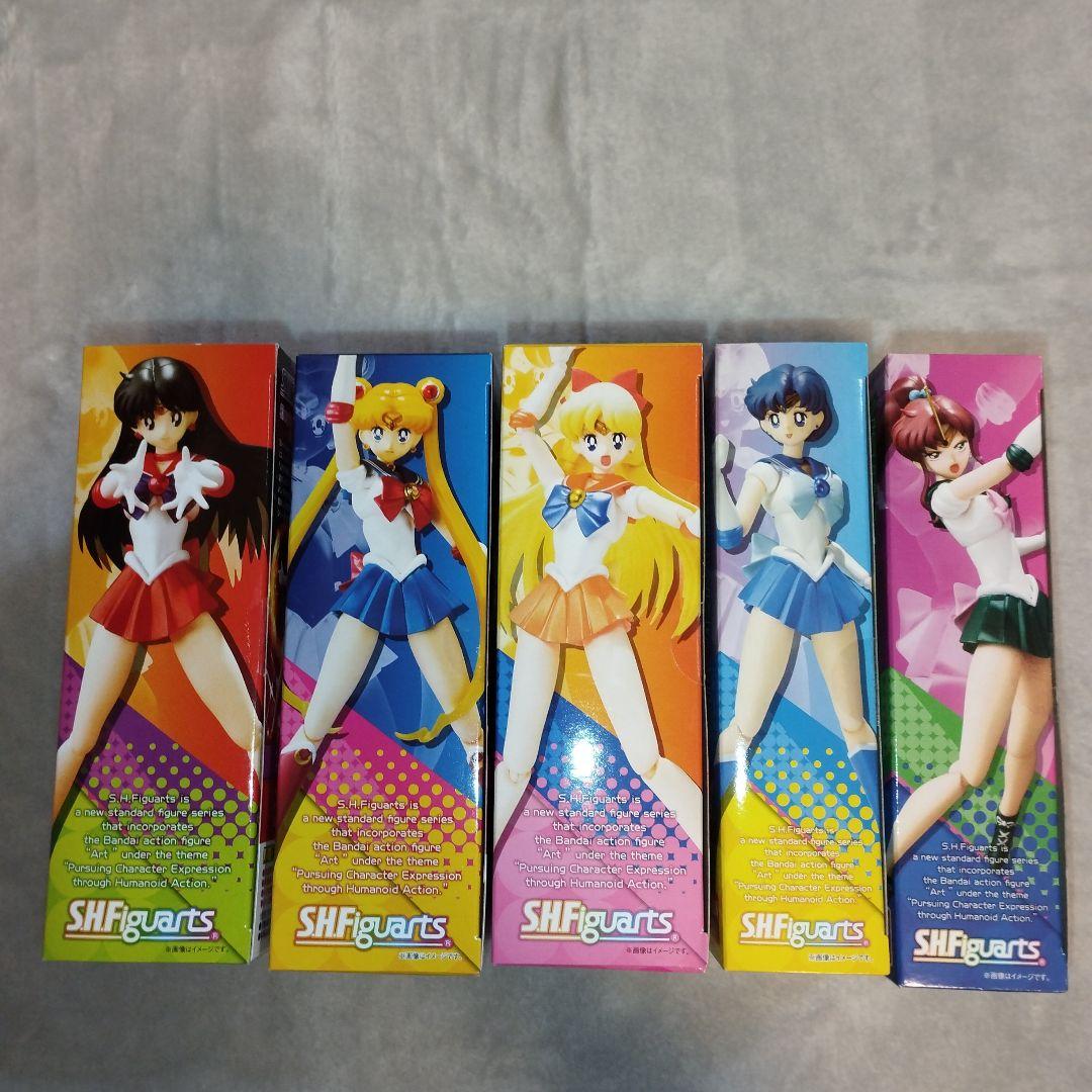【新品・未開封品】S.H.Figuarts「美少女戦士セーラームーン」5種セット