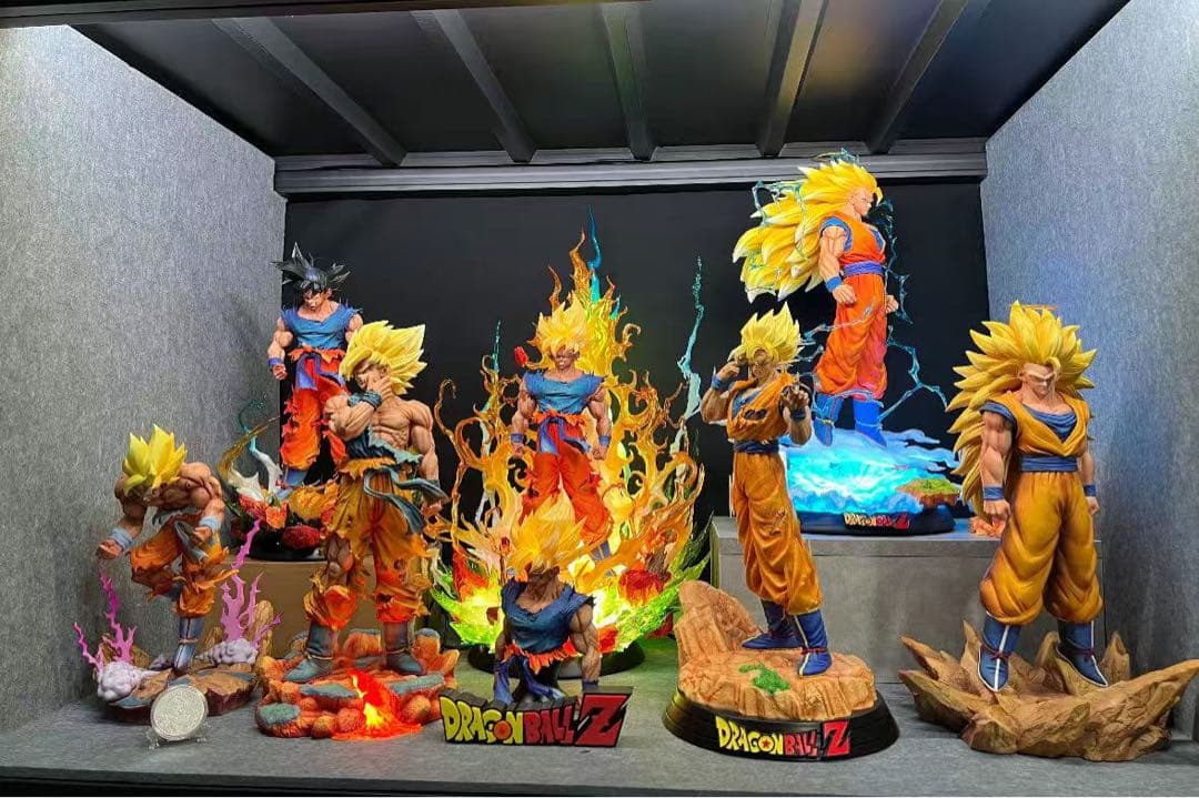 ドラゴンボール 孫悟空 ガレキ ガレージキット スタチューX③⑦⑤