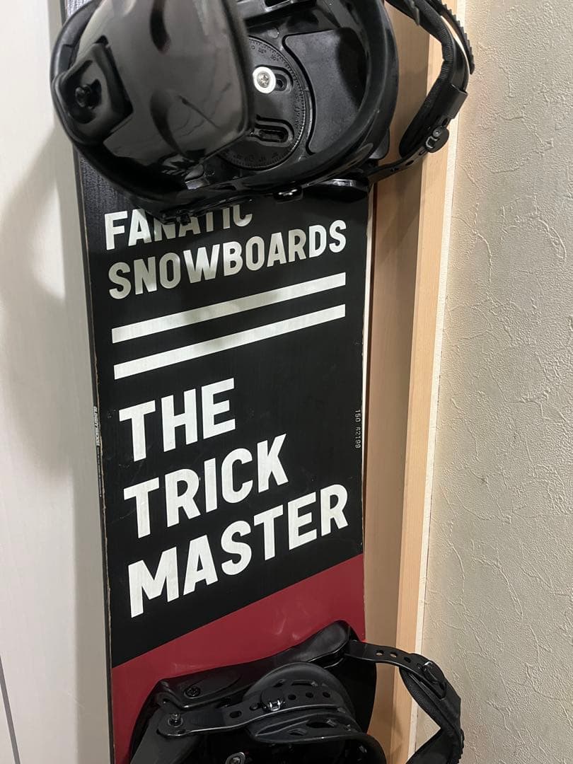 グラトリ最強！FANATIC trickmaster 150cm 新品バイン