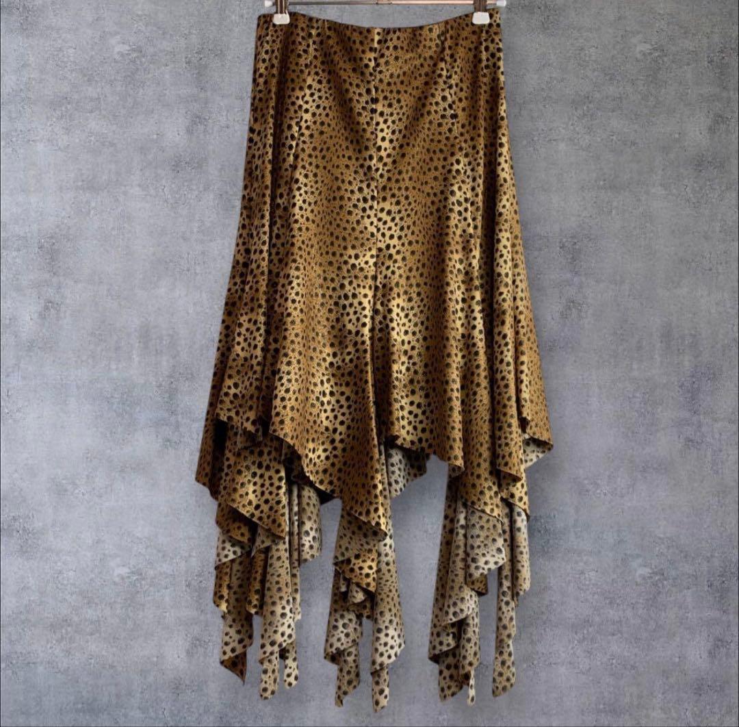 Create Sun レオパード柄 ダンス衣装 セットアップ トップス スカート