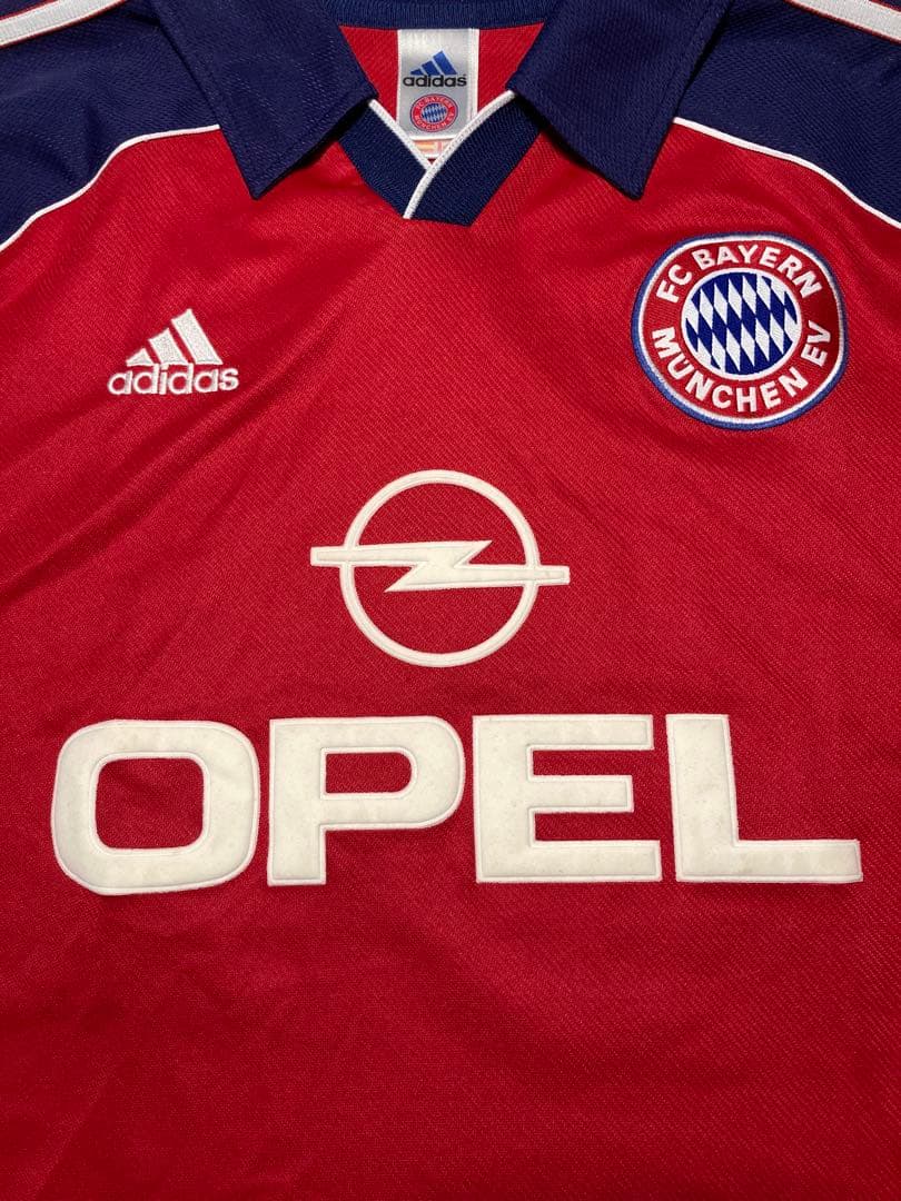 adidas 90sゲームシャツ　バイエルンミュンヘン99-01ユニフォーム
