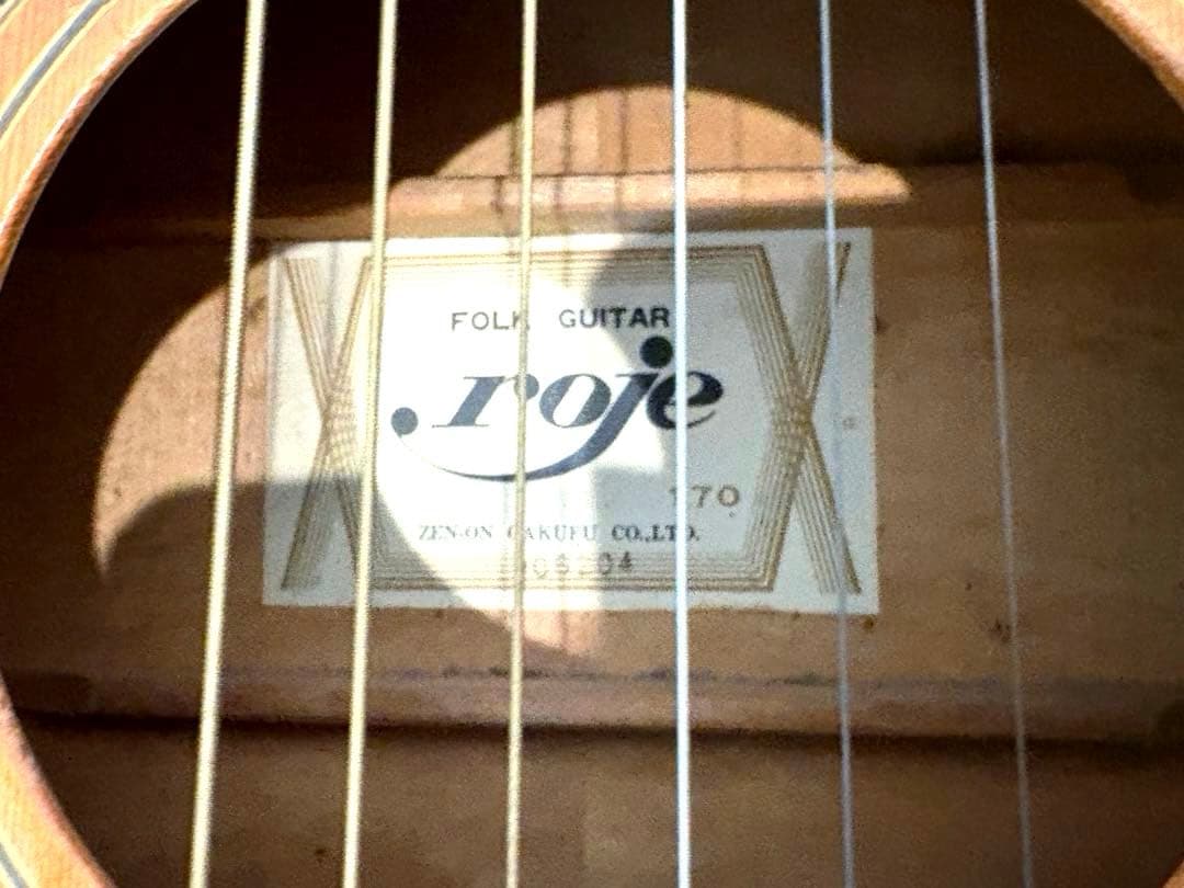 roje メイプル　ハミングバード　アコースティックギター　アコギ