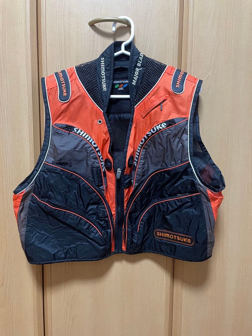 シモツケ　下野　鮎ベスト　鮎　フィッシングベスト　LL