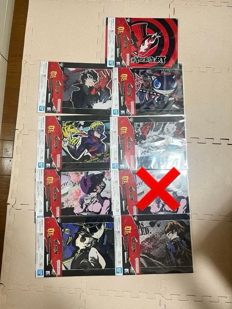 ペルソナ5ザ・ロイヤル 一番くじ ラストワン&A賞&B賞 おまけ付(F賞&H賞)