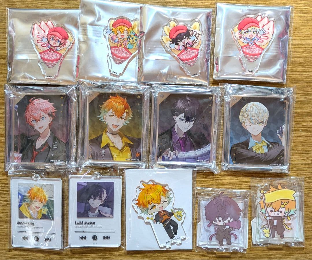 にじさんじ HEROES グッズまとめ(宇佐美多め)