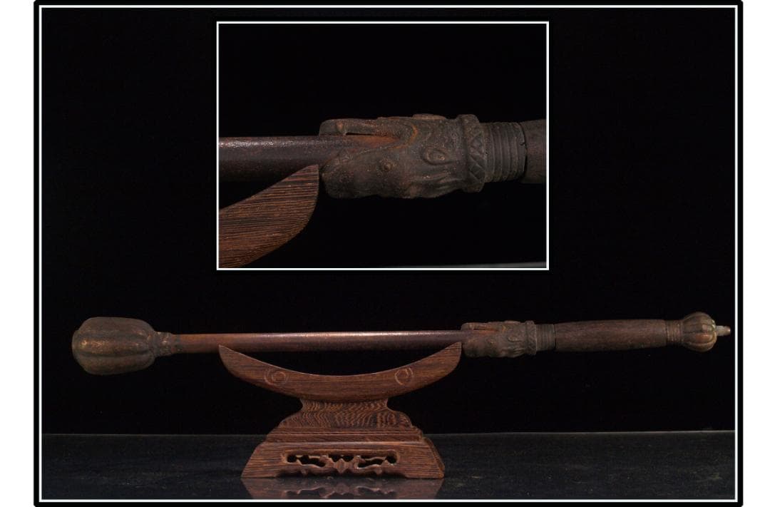 中国時代の兵器　貴重品　銅製　激安骨董品 DE865C15-2