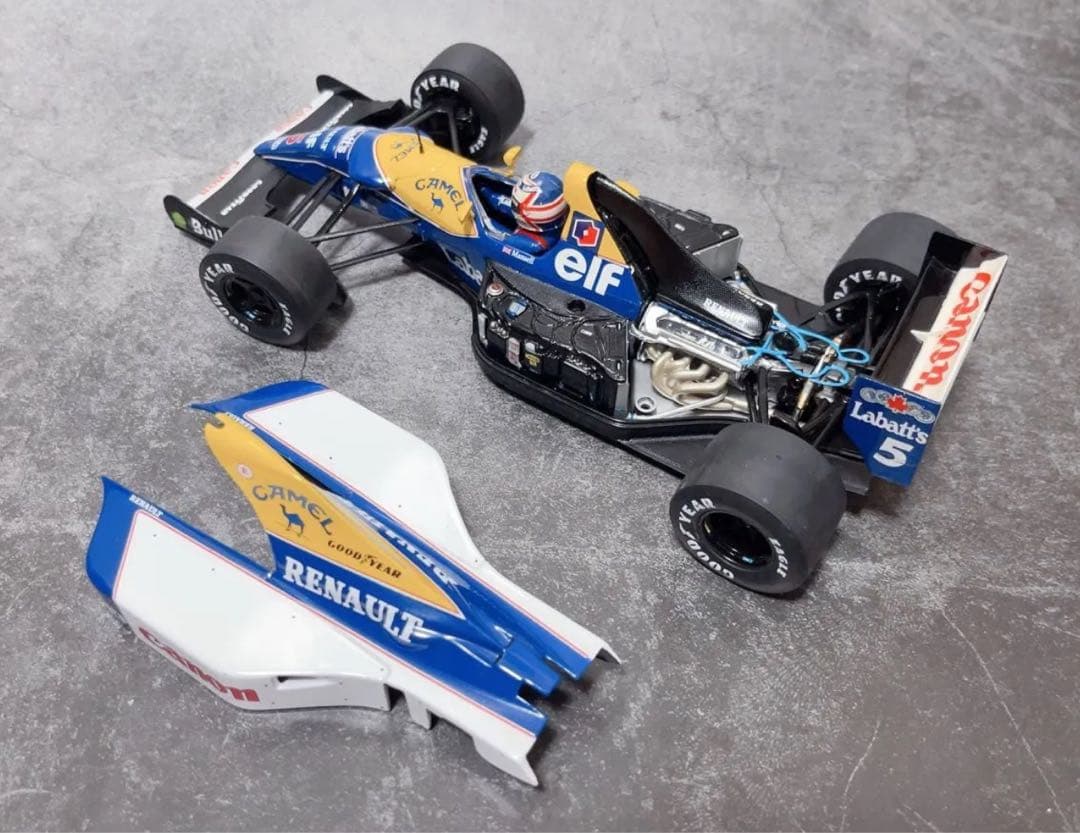 カスタム品 1/18 Quartzo ウィリアムズ ルノー FW14B 絶版