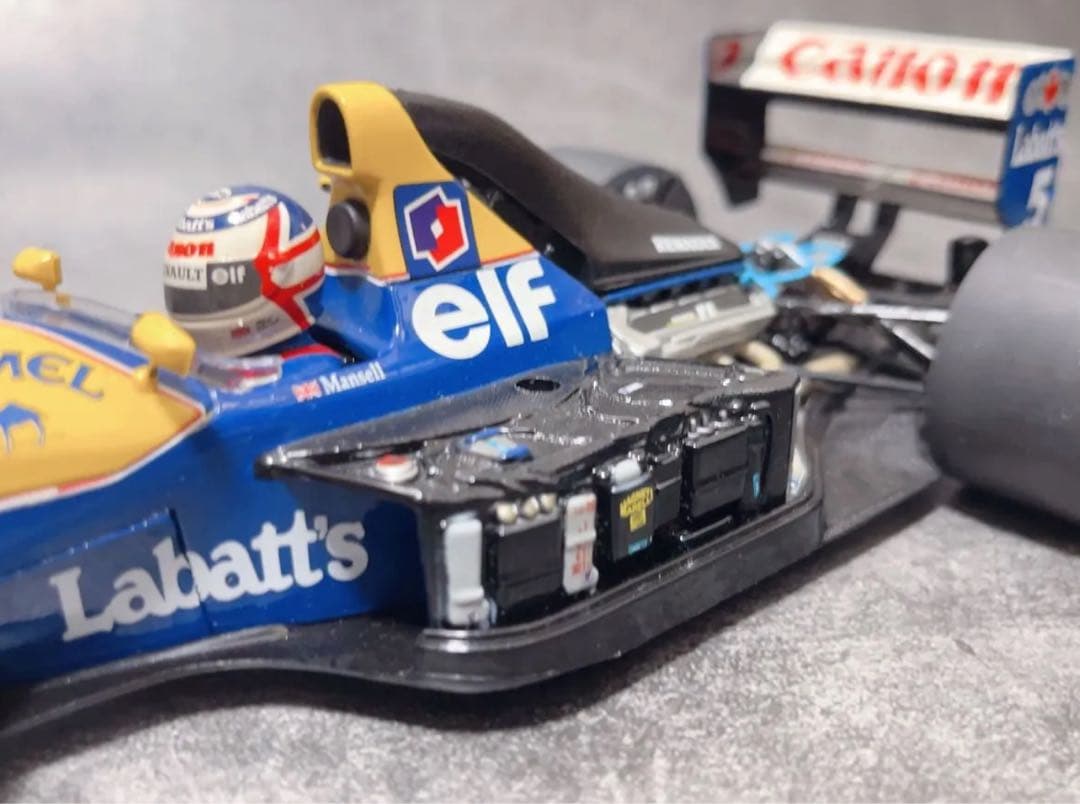 カスタム品 1/18 Quartzo ウィリアムズ ルノー FW14B 絶版