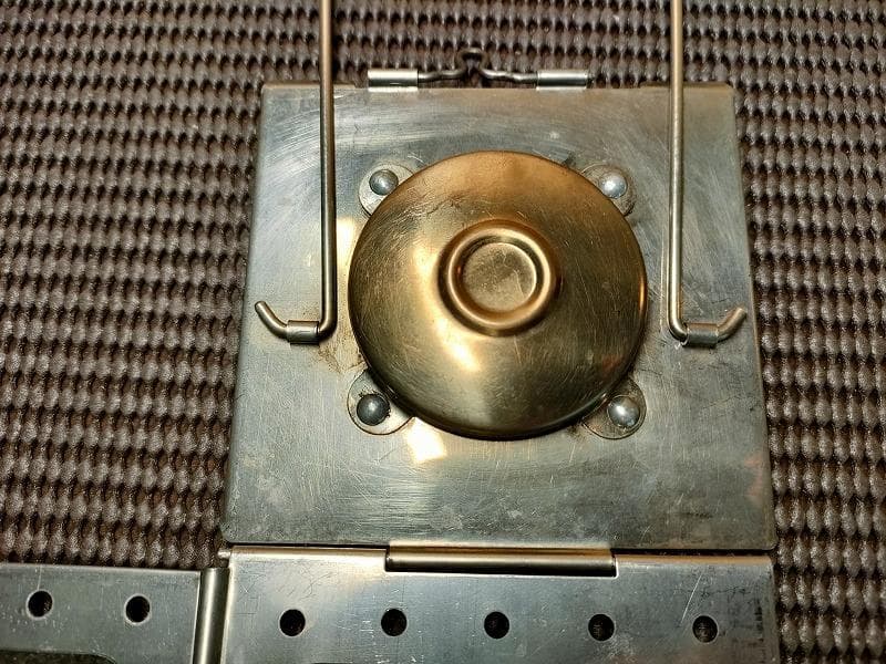 ヴィンテージ品 極美品 スイス軍フォールディングキャンドルランタン