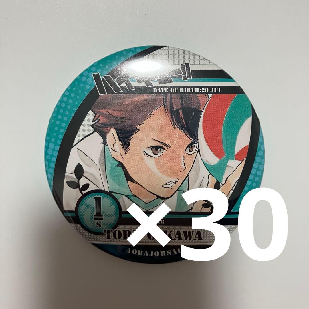 及川徹 原作缶バッジ 30点