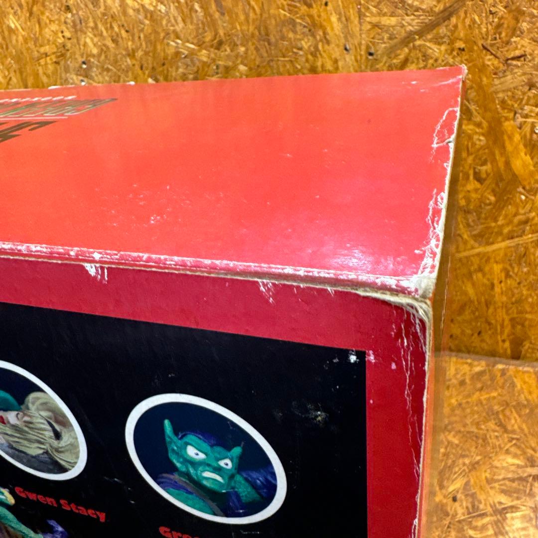 スパイダーマンVSグリーンゴブリン　ブックエンド　マーベル⭐︎新品未開封品⭐︎