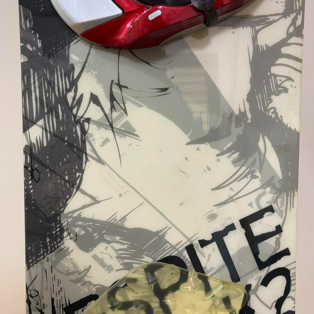 スノボ　K2 RESPITE 140 ビンディング　キスマーク　ステップイン