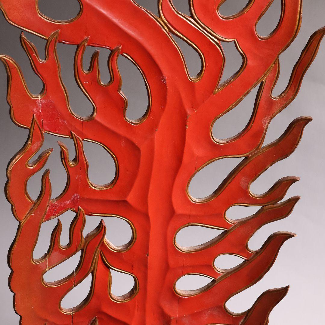 【MA827】仏教美術 木造 不動明王立像 全高68cm 仏像 彫刻 木彫 寺院