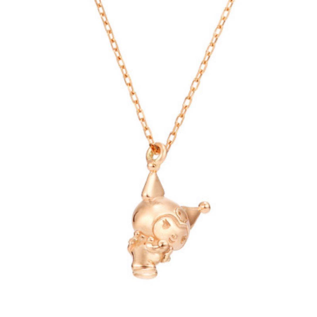 サンリオ クロミ ユートレジャー ネックレス K10ピンクゴールド