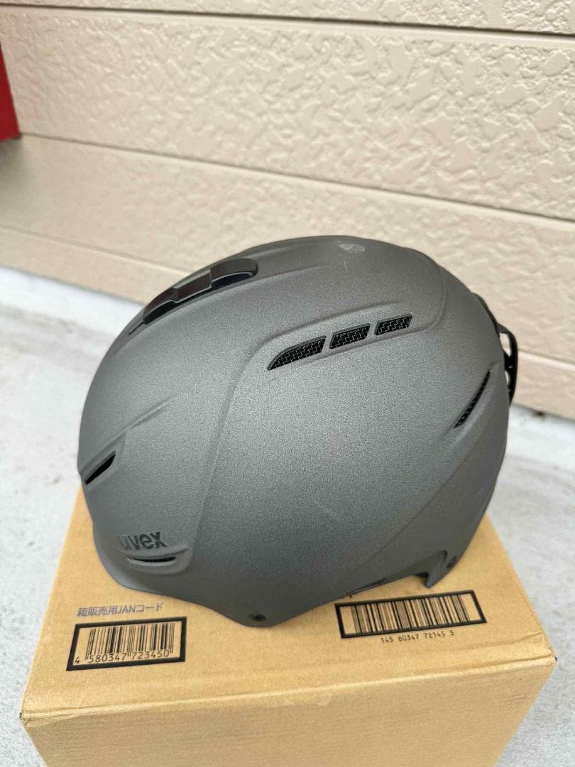 uvex グレー ヘルメット